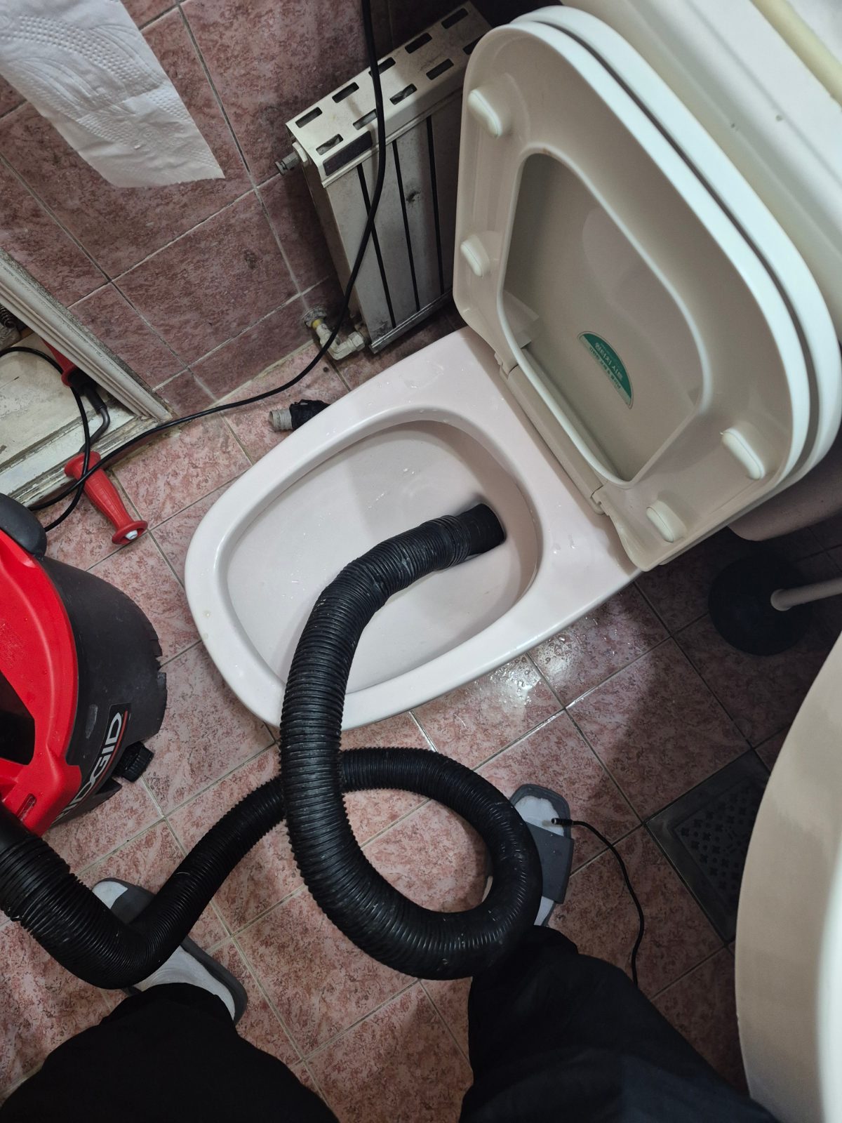 중랑구 묵동 변기막힘 현장 사진 2